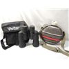 Image 1 : LOT 2 VIVITAR BINOCULARS AND VINTAGE CANTEEN