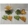 Image 1 : LOT 8 VINTAGE CARD THEME SMALL DISHES.