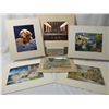 Image 1 : LOT 6 MATTED ARTWORK FOIL PRINTS