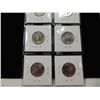 Image 2 : COLLECTION OF SIX DIFFERENT WASHINGTON QUATERS