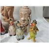 Image 3 : LOT 17 CLOWN FIGURES SCULPTURES
