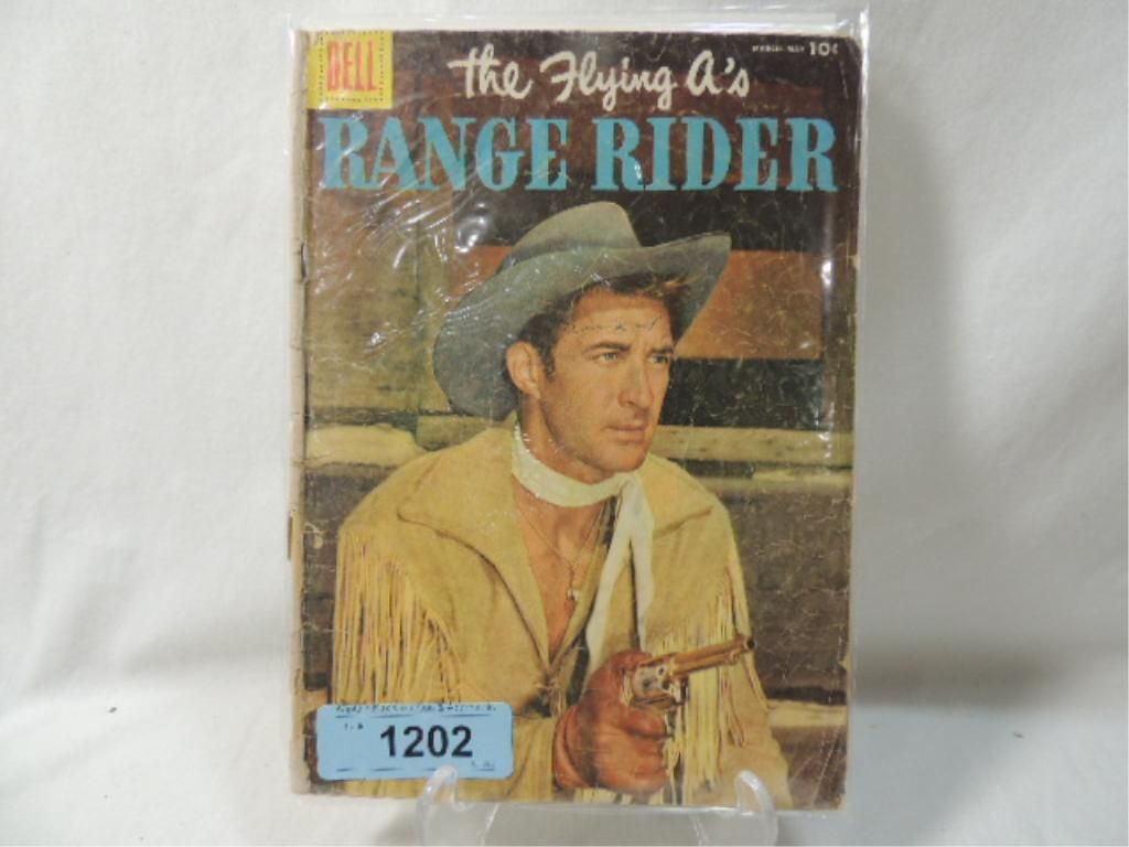 Range Rider Comic DELL COMIC THE FLYING A's RANGE RIDER