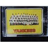 Image 1 : 1967 TOPPS YANKEES TEAM PHOTO #131 BASEBALL CARD