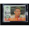 Image 1 : 1960 TOPPS EARLY WYNN #1 BASEBALL PLAYER CARD