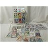Image 1 : LOT 8 BINDER SHEETS BASEBALL & FOOTBALL CARDS