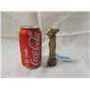 Image 3 : VINTAGE SMALL SOLID IRON WOMAN STATUE.