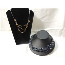 LOT 2 BRAND NEW LADIES NECKLACES