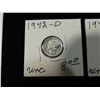 Image 2 : LOT 3 UNCIRCULATED MERCURY DIME