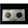 Image 1 : LOT 2  TWO CENT PIECE COINS