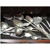 Image 2 : LOT 80+ SILVERWARE PIECES IN SILVERWARE CHEST