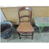 Image 1 : INGLE BENTWOOD BENT WOOD MAPLE RUSH SEAT CHAIR