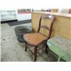 Image 4 : INGLE BENTWOOD BENT WOOD MAPLE RUSH SEAT CHAIR