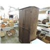 Image 4 : ANTIQUE WOODEN WARDROBE CLOSET