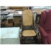 Image 1 : VINTAGE BENTWOOD BENT WOOD ROCKER CANE SEAT