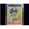 Image 1 : 1964 RAY BERRY #1 FOOTBALL PLAYER CARD