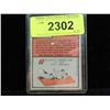 Image 2 : 1966 TOPPS HOUSTON ANTWINE #2 FOOTBALL CARD