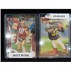 Image 1 : LOT 2 ROOKIE FOOTBALL PLAYER CARDS