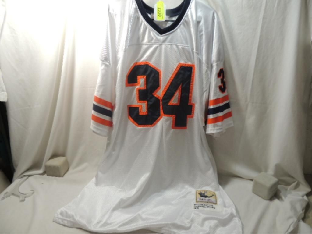 walter payton stitched jersey