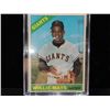 Image 1 : 1966 TOPPS WILLIE MAYS #1 BASEBALL CARD