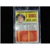 Image 1 : 1969 TOPPS #412 MANTLE CHECK LIST CARD