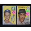 Image 1 : LOT 2 1954 TOPPS BASEBALL PLAYER CARDS