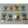 Image 1 : LOT 8 1970 TOPPS BOOKLETS # 1-3, 6, 8-9,12, 17
