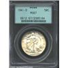 Image 1 : 1941-D 50C MS67 PCGS. A sharply struck and flashy Superb Gem that has lovely faint olive-gold patina