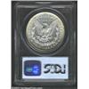 Image 2 : 1901 S$1 AU53 PCGS. Hints of golden-brown and cobalt-blue do not extend much beyond the margins. The