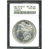 Image 1 : 1901-S S$1--Cleaned--ANACS. Unc Details, Net MS60. Suggestions of tan patina encroach upon the cente
