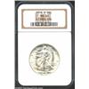 Image 1 : 1916-D 50C MS64 NGC. This is a sharply detailed survivor of this first-year Walker from the Denver M