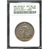 Image 1 : 1916-S 50C--Artificially Toned--ANACS. Unc Details, Net MS60. Sharply struck for the issue with razo