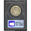 Image 2 : 1917-S 50C Obverse AU58 PCGS. Remnants of original luster peer through dove-gray patina. There is a.