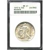 Image 1 : 1917-S 50C Reverse MS61 ANACS. Well defined for the issue with satiny luster and just a touch of lig