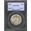 Image 1 : 1920 50C MS64 PCGS. The 1920 is among the more easily obtainable Walkers from this era. Still, high.