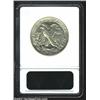Image 2 : 1920-D 50C AU50 ANACS. The luster is abundant, although the devices have noticeable rub. Each side h