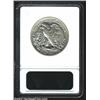 Image 2 : 1921 50C--Cleaned--ANACS. XF Details, Net VF30. A dove-gray example that has a hint of porosity in t