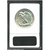 Image 2 : 1921 50C AU53 ANACS. This is a slate-gray representative with a little bit of the original luster st