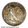 Image 2 : 1927-S 50C MS64 PCGS. Among the most visually impressive '27-S Walkers that this cataloger has seen,
