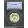 Image 1 : 1935 50C MS67 PCGS. A brilliant and lustrous Superb Gem with a sharp strike and immaculate surfaces.
