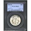 Image 1 : 1935-D 50C MS65 PCGS. Untoned and bright, the frosty finished devices are boldly struck with no dist