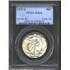 Image 1 : 1937-S 50C MS66 PCGS. Light apricot and steel-blue patina. A sharply struck and lustrous Gem that ha