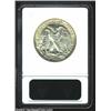 Image 2 : 1938-D 50C MS62 ANACS. A sharply struck and lustrous Walker with light gold patina and a clean rever