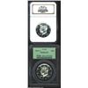 Image 1 : 1964 50C Accented Hair PR68 W Cameo NGC, a brilliant and unblemished example of this scarce variety;