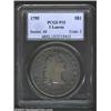 Image 1 : 1795 S$1 Flowing Hair, Three Leaves Fine 15 PCGS. B-5, BB-27, R.1. The familiar variety with a die s