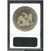 Image 2 : 1846 S$1--Cleaned--ANACS. AU Details, Net XF45. This boldly detailed, golden-gray example offers AU.