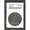 Image 1 : 1859-O S$1--Cleaned--ANACS. XF Details, Net VF30. This is a glossy textured example that has retoned