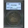 Image 3 : 1867 S$1 PR64 PCGS. Only 625 proofs were struck in this year with the vast majority, of course, in l