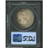 Image 4 : 1868 S$1 PR63 PCGS. Deep golden-brown and electric-blue patina. A needle sharp specimen that has onl