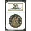 Image 3 : 1870 S$1 PR66 NGC. Ex: P. Kaufman. The 1870 is the first proof Seated Dollar since 1861 with an orig