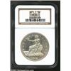 Image 1 : 1874-S T$1 MS63 NGC. Fully detailed in all areas, the mostly brilliant surfaces show good luster cha
